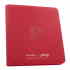 Palms Off 12 Pocket Zip Binder Red