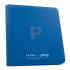 Palms Off 12 Pocket Zip Binder Blue