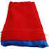 MDG Dice Bag Large Red Velvet with Blue Satin